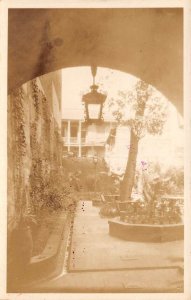 New Orleans Louisiana The Patio Royal Real Photo Vintage Postcard AA67373