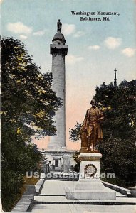 Washington Monument - Baltimore, Maryland MD  