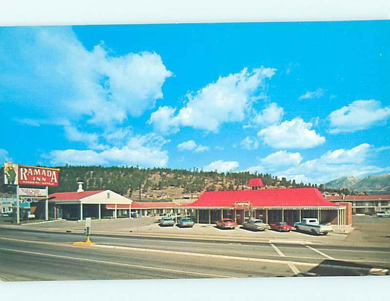 Unused Pre-1980 RAMADA MOTEL Flagstaff Arizona AZ c1888