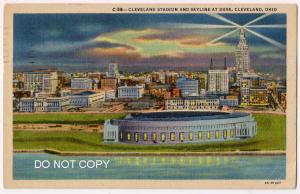 Cleveland Stadium Oh