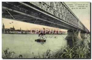 Old Postcard Thames And The City Bridge