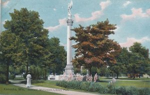 Kenosha WI, Wisconsin - Soldiers Monument in Library Park - DB