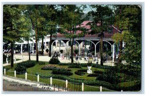 Atlanta Georgia Postcard Ponce De Leon Park Exterior View c1910 Vintage Antique