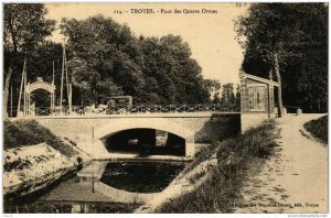 CPA TROYES Pont des Quatre Ormes (723182)