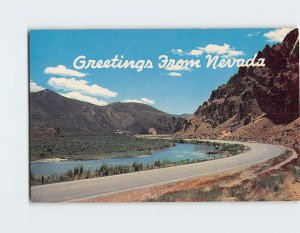 Postcard - U. S. Highway 40 - Greetings from Nevada