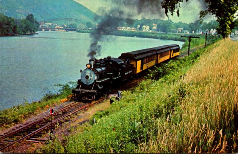 Trains Steamtown Excursion Train Old #15 Bellows Falls Vermont