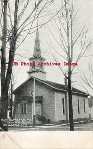PA, Union City, Pennsylvania, First Baptist Church, PMC, 1908 PM, McLean No 123
