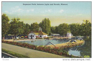 Sagmount Pools, Between Joplin and Neosho, Missouri, 1900-1910s