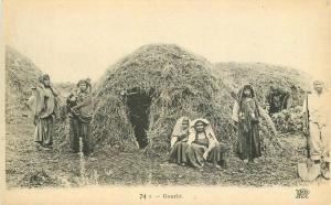 Algeria C-1910 North Africa Native Hut Postcard Gourbi 2822