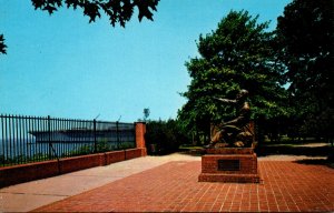 Virginia Newport News Collis P Huntington Statue