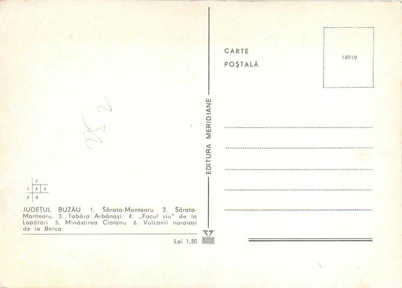 Romania Buzau maximum card