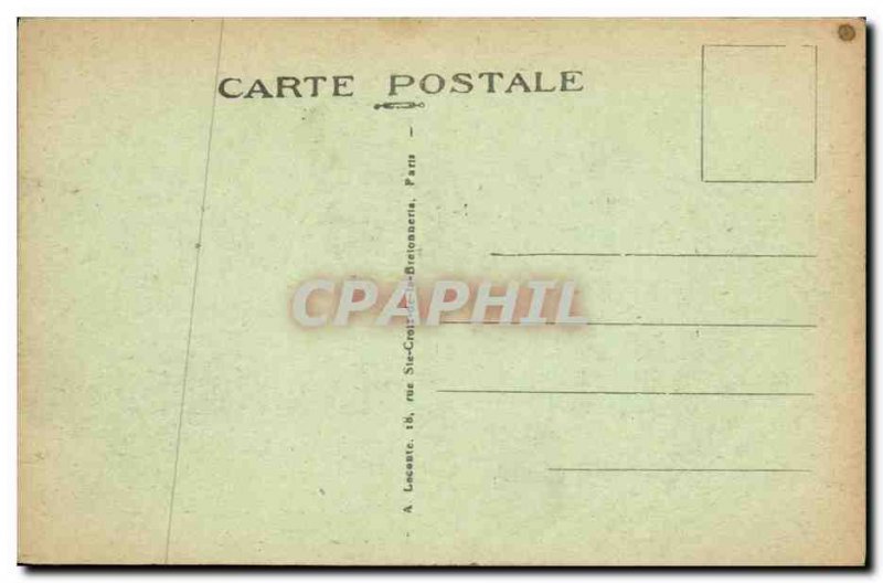 Old Postcard Paris Place de la Nation