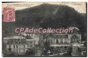 Old Postcard La Bourboule Casino Pont Rue Du Chateau And The Funicuiaire