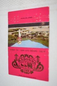 Madonna Inn San Luis Obispo California 40 Strike Matchbook Cover