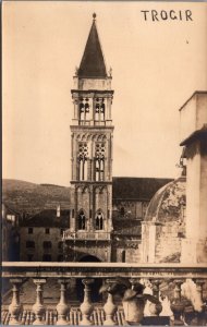 Croatia Trogir Vintage RPPC C097