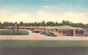 Mobile, AL Alabama  WINTER GARDENS MOTOR HOTEL  Roadside ca1950's Linen Postcard