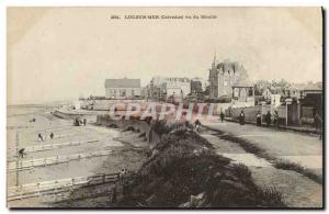 Old Postcard Luc Sur Mer View Vu Du Moulin