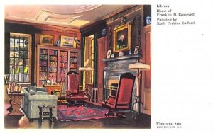 Home of Franklin D Roosevelt Hyde Park, New York Postcard