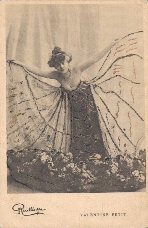 Valentine Petit Reutlinger Vintage Postcard 06.81
