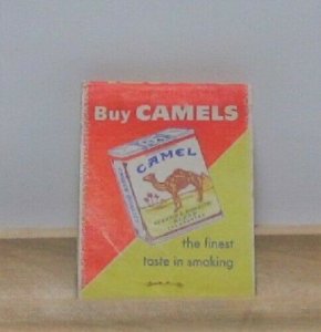 CAMEL Cigarettes R. J. Reynolds Tobacco Co. Vintage Matchbook Cover 