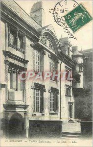 Old Postcard Bourges Hotel Lallemant Court