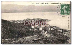 Old Postcard Ajaccio Vue Generale