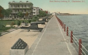 CHARLESTON , South Carolina , 1900-10s ; East Battery Looking North