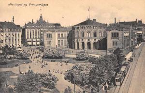 Kristiania Norway Stortinget Frimurerlogen Parliament Antique Postcard J74692