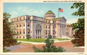 Iowa Des Moines Iowa State Historical Building 1944 Curteich