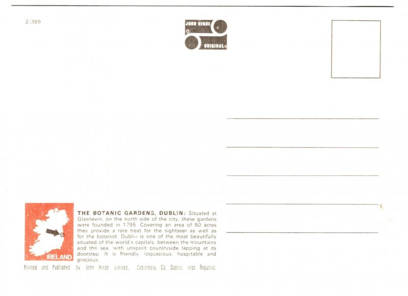 The Botanic Gardens, Dublin City, Ireland