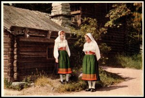 Girls From Orsa in the Province of Dalarma,Sweden