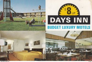TIFTON, Georgia, 1950-1960's; Days Inn Motel, Playground, Dining Room