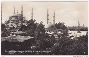 RP, Mosquee Du Sultan Ahmed Et l'Hippodrome, Constantinople, Turkey, 1920-1940s