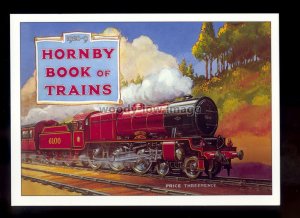ad4029 - Hornby Book of Trains for 3d - Engine No.6100 -  Modern Advert postcard