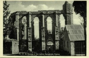 cyprus, FAMAGUSTA, St. George of the Latins (1930s) Postcard