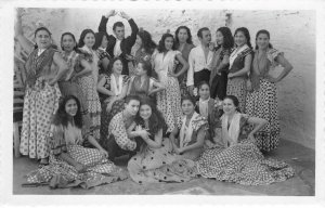 RPPC Grupo de Zambra FLAMENCO DANCERS Granada, Spain Photo Vintage Postcard