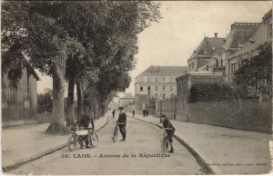 CPA LAON Avenue de la republique (157337)