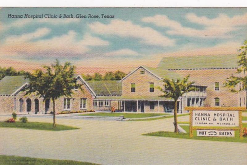 Texas Glen Rose Hanna Hospital Clinic & Bath