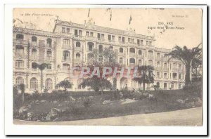 Nice Old Postcard Grand Palace Hotel witner
