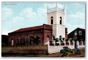 Girls School Teacher's Pernambuco Christian Missionary Brazil Mission Postcard