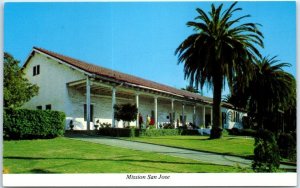 Postcard - Mission San Jose De Guadalupe - Fremont, California