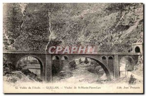 Quillan - Viaduct Pierre St Martin Lys - Old Postcard