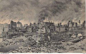 SALONIQUE, GREECE , 00-10s; Fire ruins