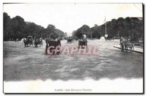 Postcard Old Paris Champs Elysees