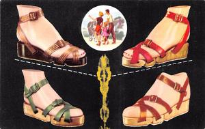 Advertising Post Card Flexidogs Shoes Unused