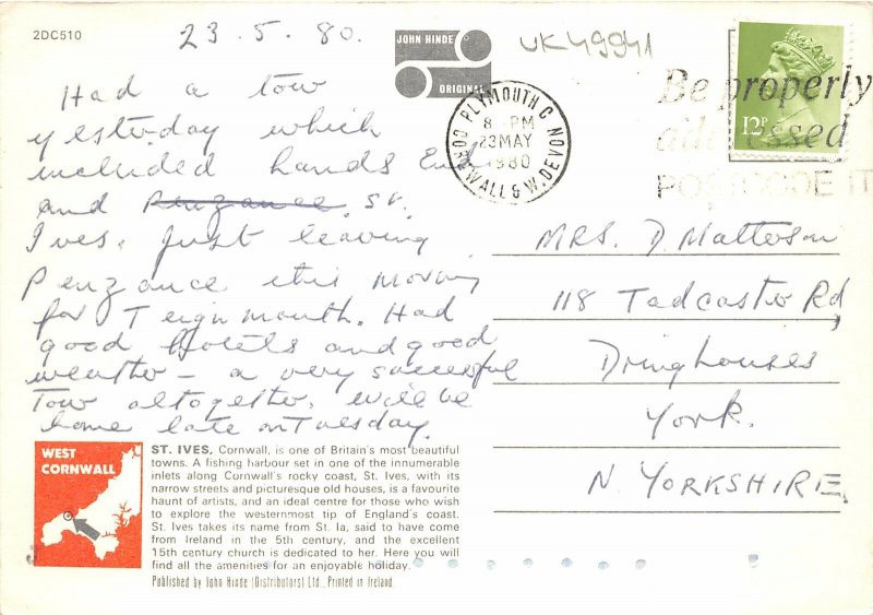 uk49941 porthminster beach and harbour st ives cornwall uk