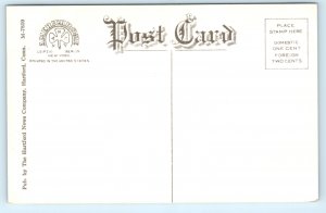 CT Charter Oak Tree Connecticut Hartford Postcard