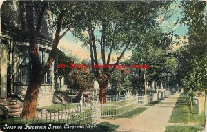 WY, Cheyenne, Wyoming, Turgerson Street, 1912 PM, Barkalow Bros Pub No A-1184