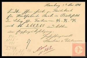 German Reichspost Postcard