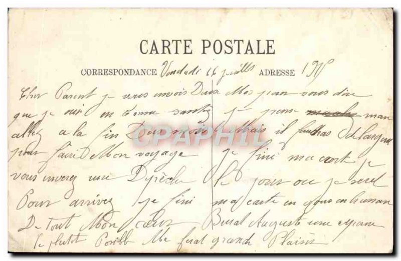 Old Postcard Niort Panorama Taken From Saint Hilaire